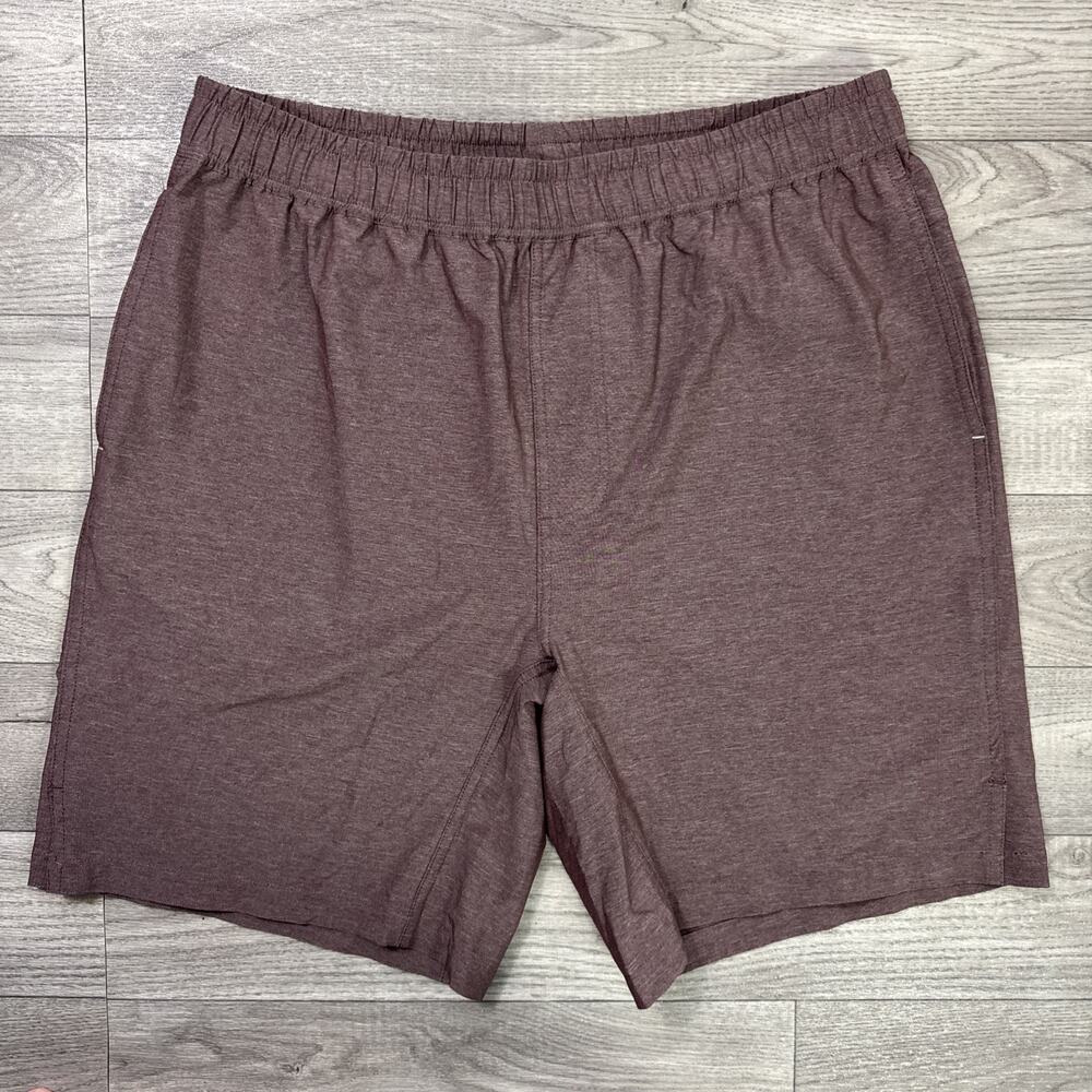 Myles Makes Moves Everyday Shorts 8" Inseam Brown sz M